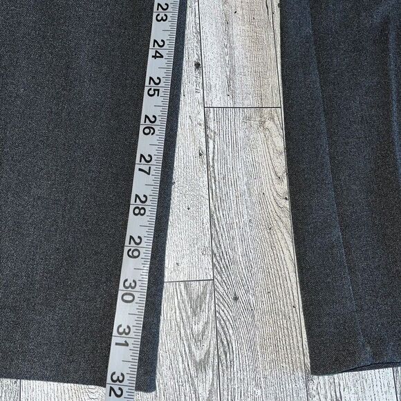 Chicos Pants Women’s Size 2.5R 14 Gray Pull On Wide‎ Leg Relaxed High Rise - Picture 14 of 14